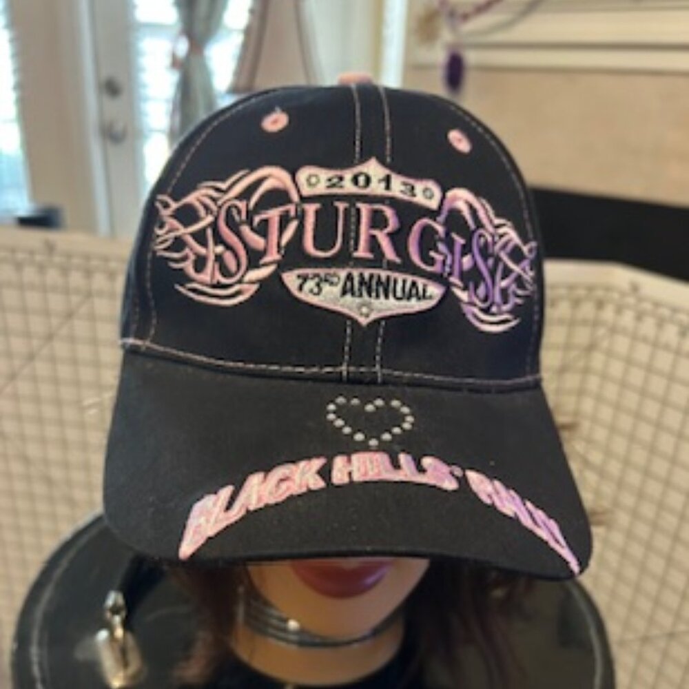 2013 Sturgis Black Hills Rally Women's Adjustable Back Hat